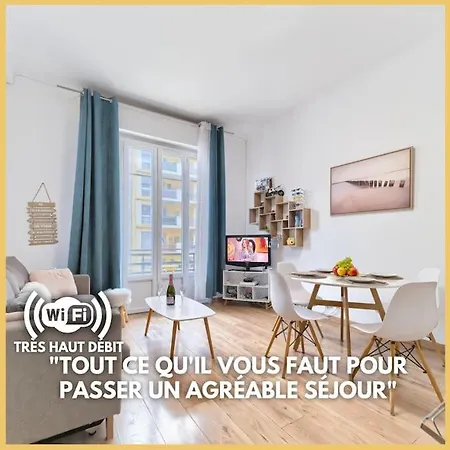 Centre Ville- Superbe T2-cosy-wifi Nice